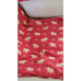 Wilkinson King Red Elephant Print Pillow Shams 21 X 36” Cotton/ Polyester Set 2
