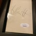 George Brett Mint Cut Autograph Framed (JSA)