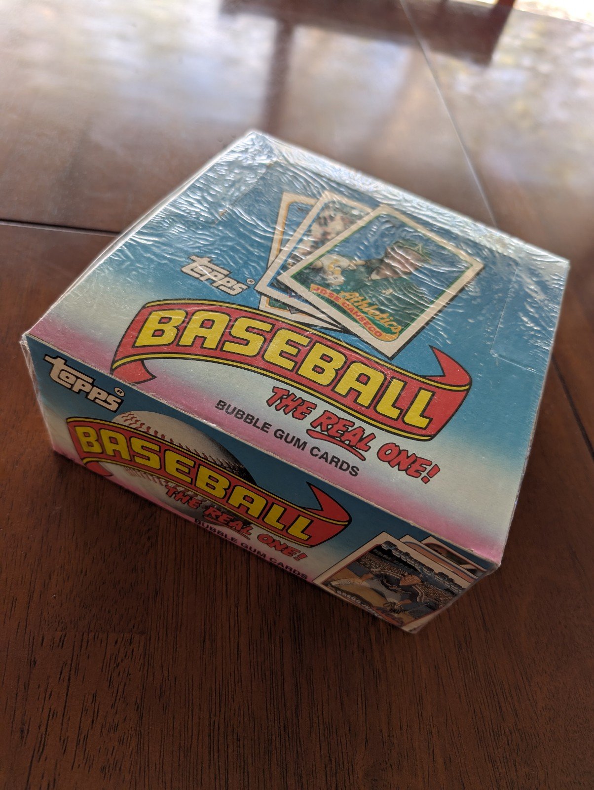 (1) 1989 TOPPS BASEBALL BOX Factory Sealed 36 PACKS ORIGINAL OWNER - VINTAGE