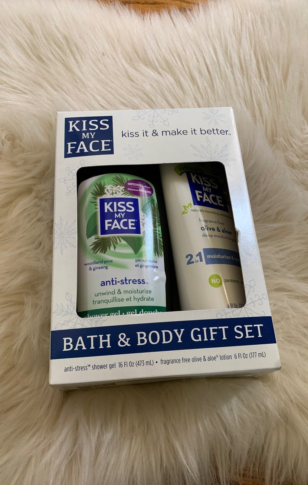 Kiss My face Anti Stress Gift Set New