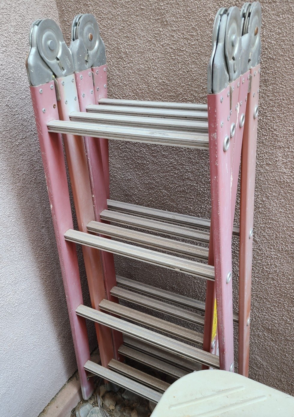 LADDER Multi level - Multi Shape aluminum adjustable ladder
