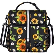 VLM Lunch Box for Women, Insulated Lunch Bag Women with Adjustable Shoulder Str