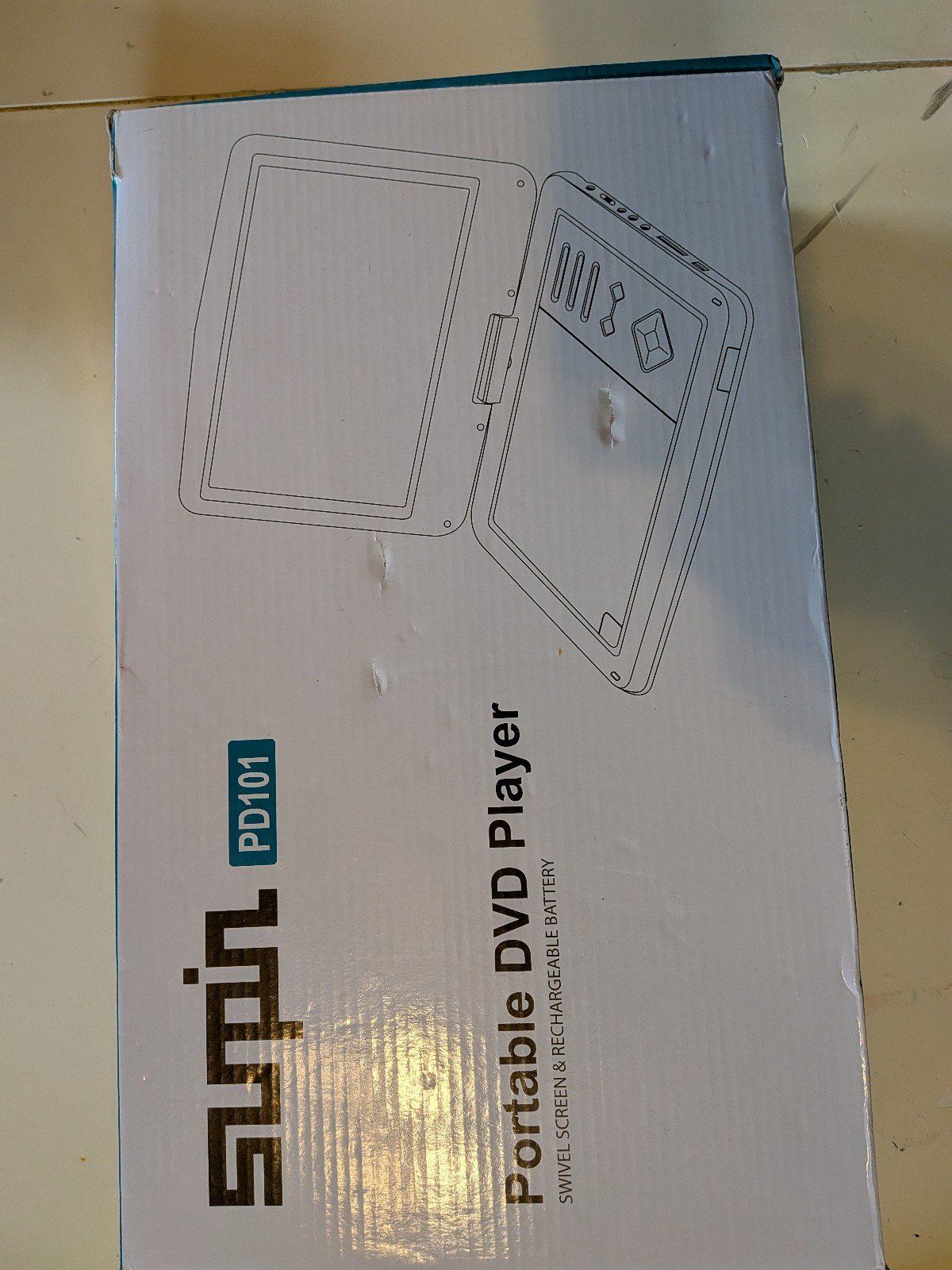 SUNPIN Portable DVD Player ( st)