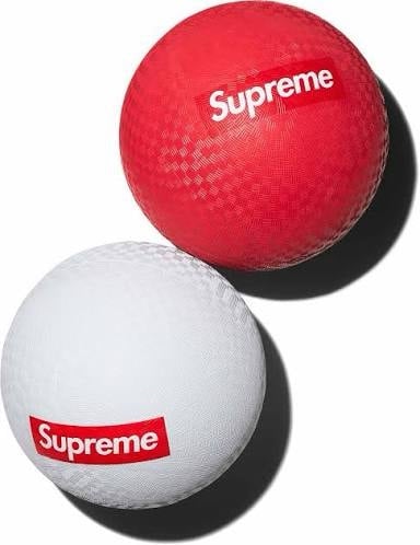 supreme Franklin Playground Ball ホワイト Supreme X Franklin Playground Ball & Pump - White - DSWT In