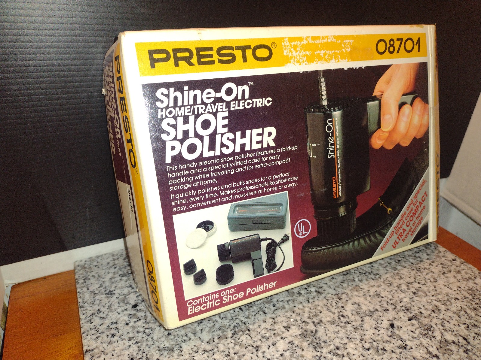 Presto shoe polisher on sale