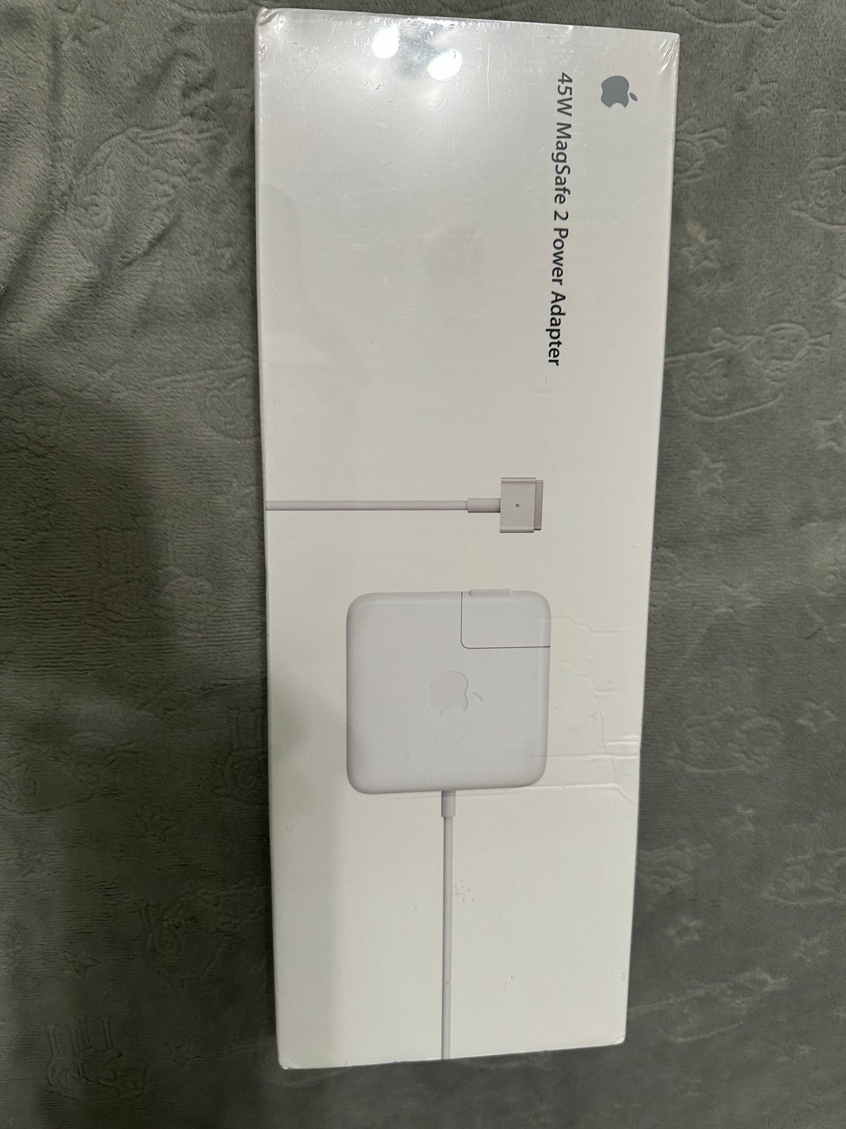 Apple 45W MagSafe 2 Power Adapter with Magnetic DC Connector in White