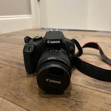 Canon EOS Rebel T100 Digital SLR Camera with 18-55mm Lens Kit, 18 Megapixel Sens