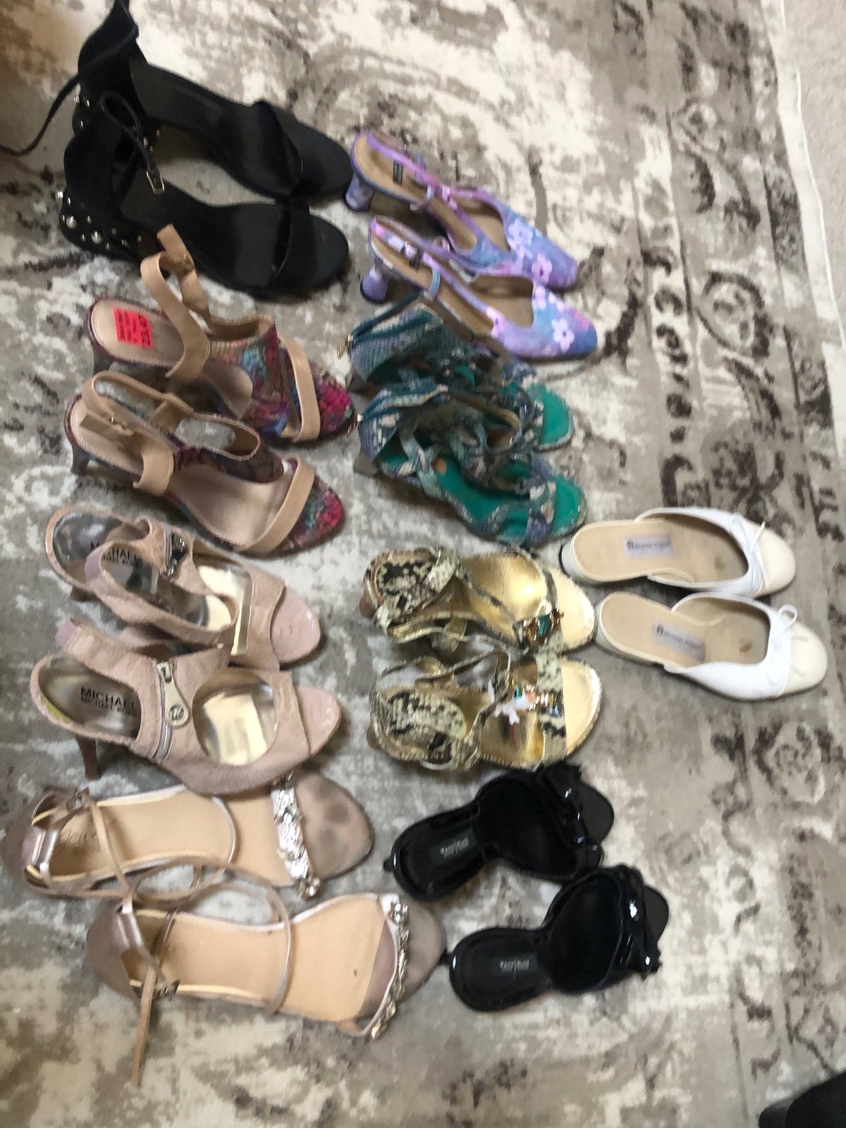 Bundle of designer brand women shoes for use / resell
