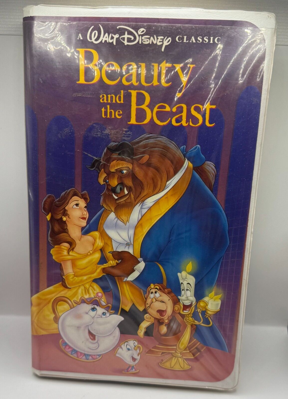 Beauty and The Beast VHS 1992 Black Diamond Edition Clamshell Case Very Good Con