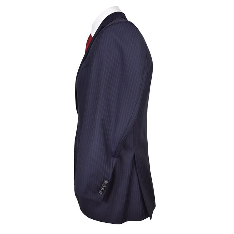 Brooks Brothers Saxxon Blue Milano Fit - Two button