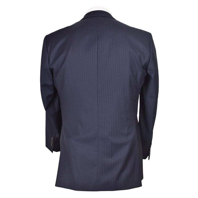 Brooks Brothers Saxxon Blue Milano Fit - Two button