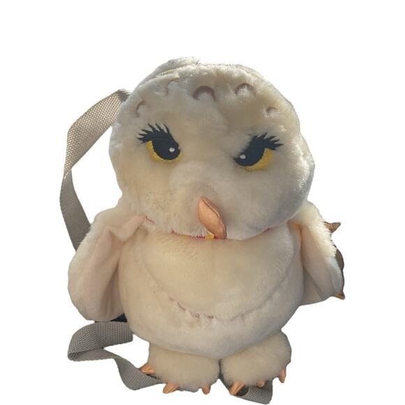 Wizarding World of Harry Potter Hedwig Owl Plush Animal Backpack 8