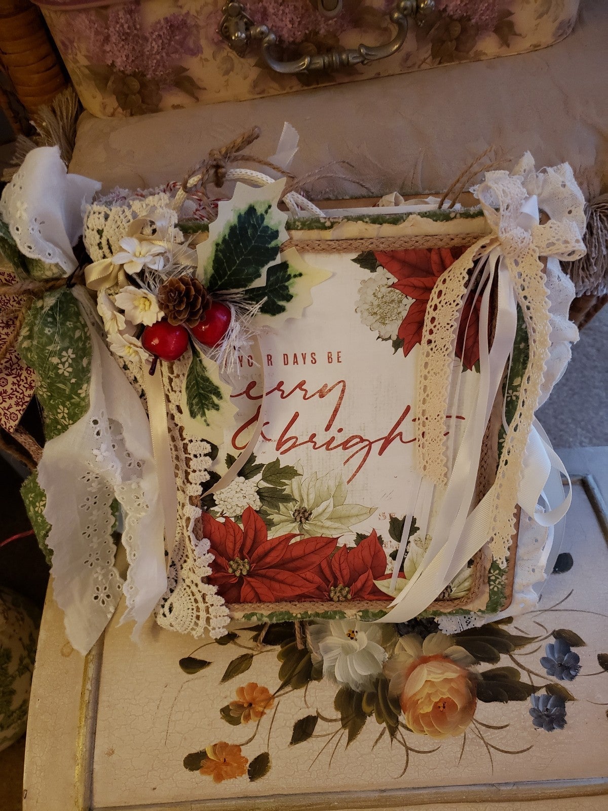 Merry Christmas Keepsake Memory Book