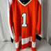 Bernie Parent signed HOF 84 autographed Philadelphia Flyers custom jersey JSA