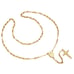 Ladies 18 Kt Gold Plated 18 In. Rosary