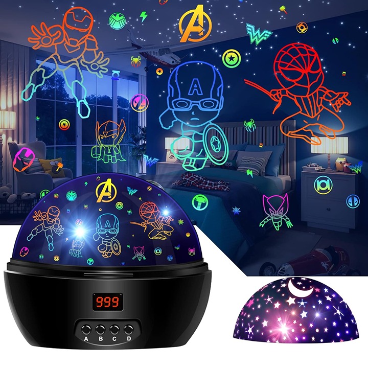 Avengers Night Light Projector