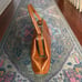 Patricia Nash Macerata tooled leather rose frame bag purse handbag