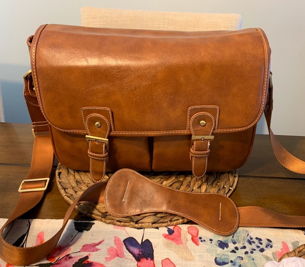 Leather Camera Bag