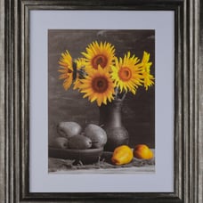 Extra Large 30 x40 3 1/4 Wide Polystyrene Picture Frame Silver 1181-1136
