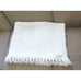 Pottery Barn Chunky Handknit Herringbone Throw Blanket 73x50 Neautral Sand