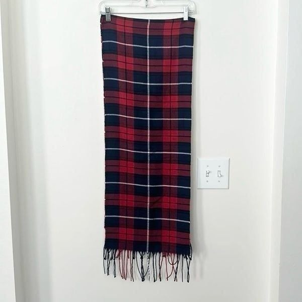 From Scotland With Love Plaid Cashmere Neck Scarf