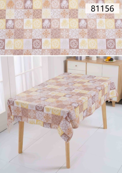 Colorful Printed Table Cloth OEM&ODM PVC/Vinyl Tablecloth for Home/Hotel/Party
