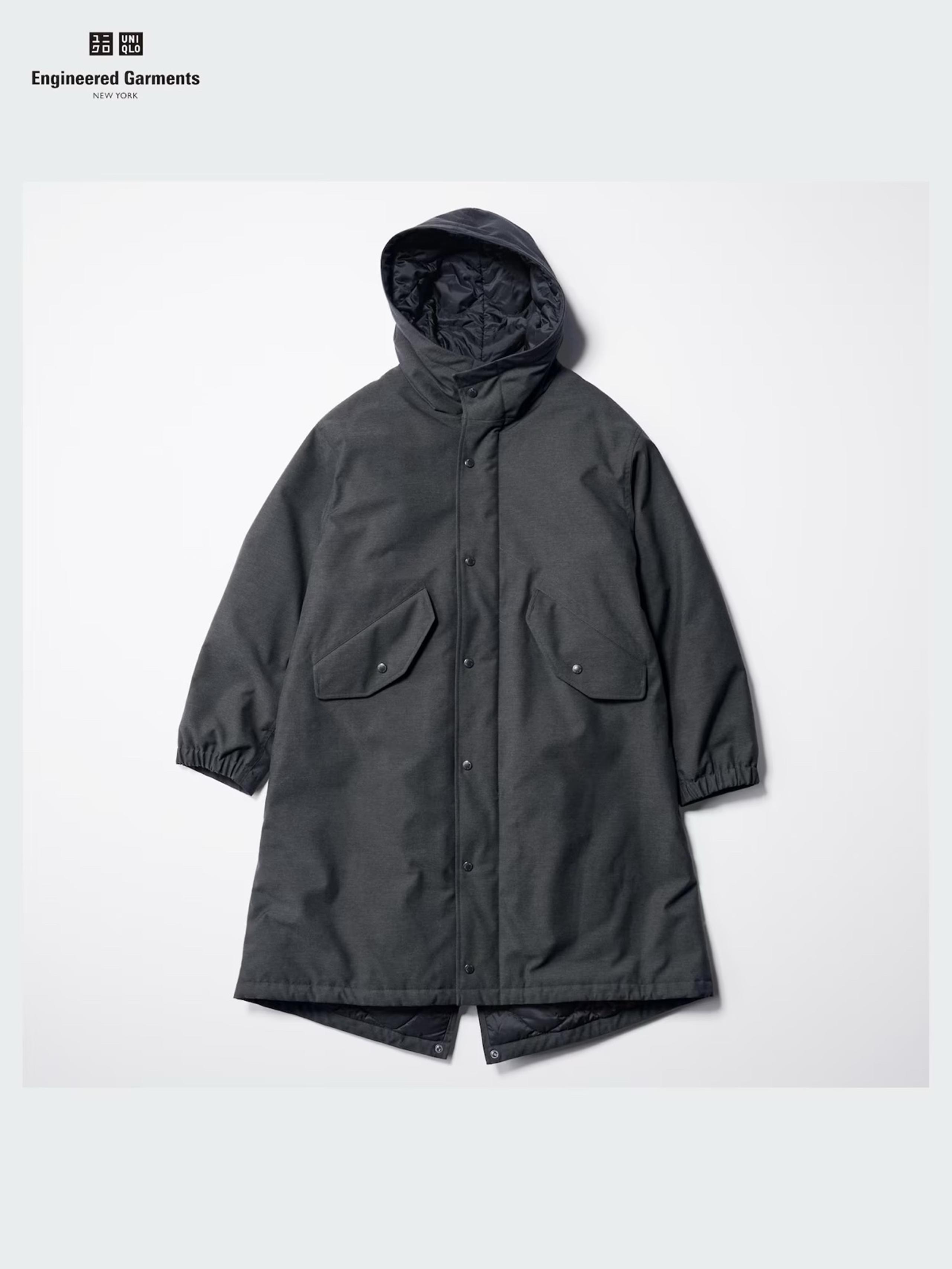 PUFFTECH Hooded Coat (HEATTECH, Relaxed Fit)