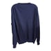 J Crew Sweater Men Size XL Cotton Cashmere Blend Navy Blue LS V-neck Classic