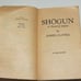 Shogun James Clavell Vintage Paperback 1980 Dell Printing Worn Copy Book