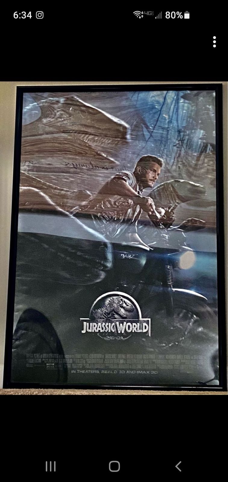 Jurassic world poster