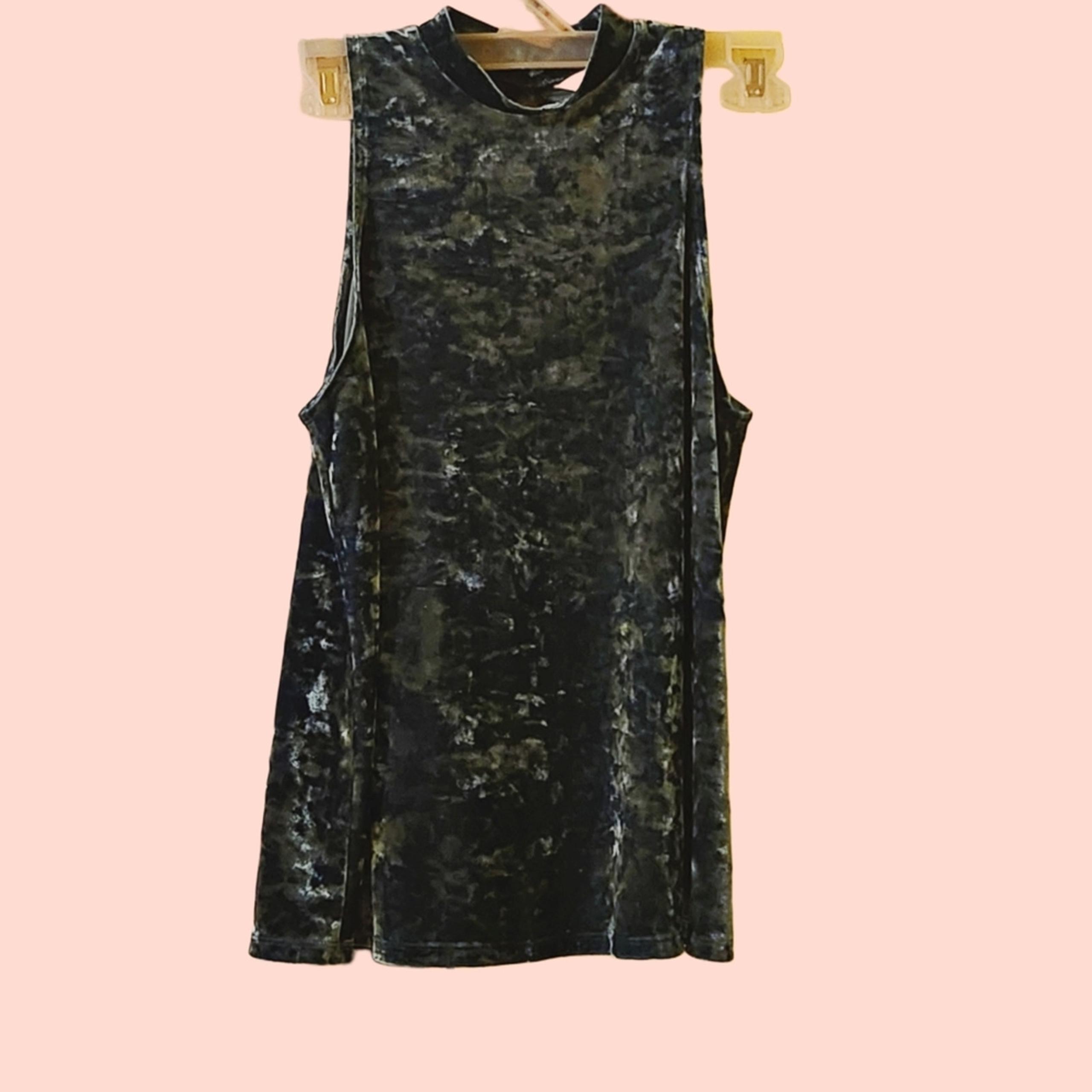 Y2K Arizona Jean Company Dark Teal Sleeveless blouse