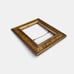 Antique Shabby Chic Gold Frame With Hand Painted Faux Marble Panels