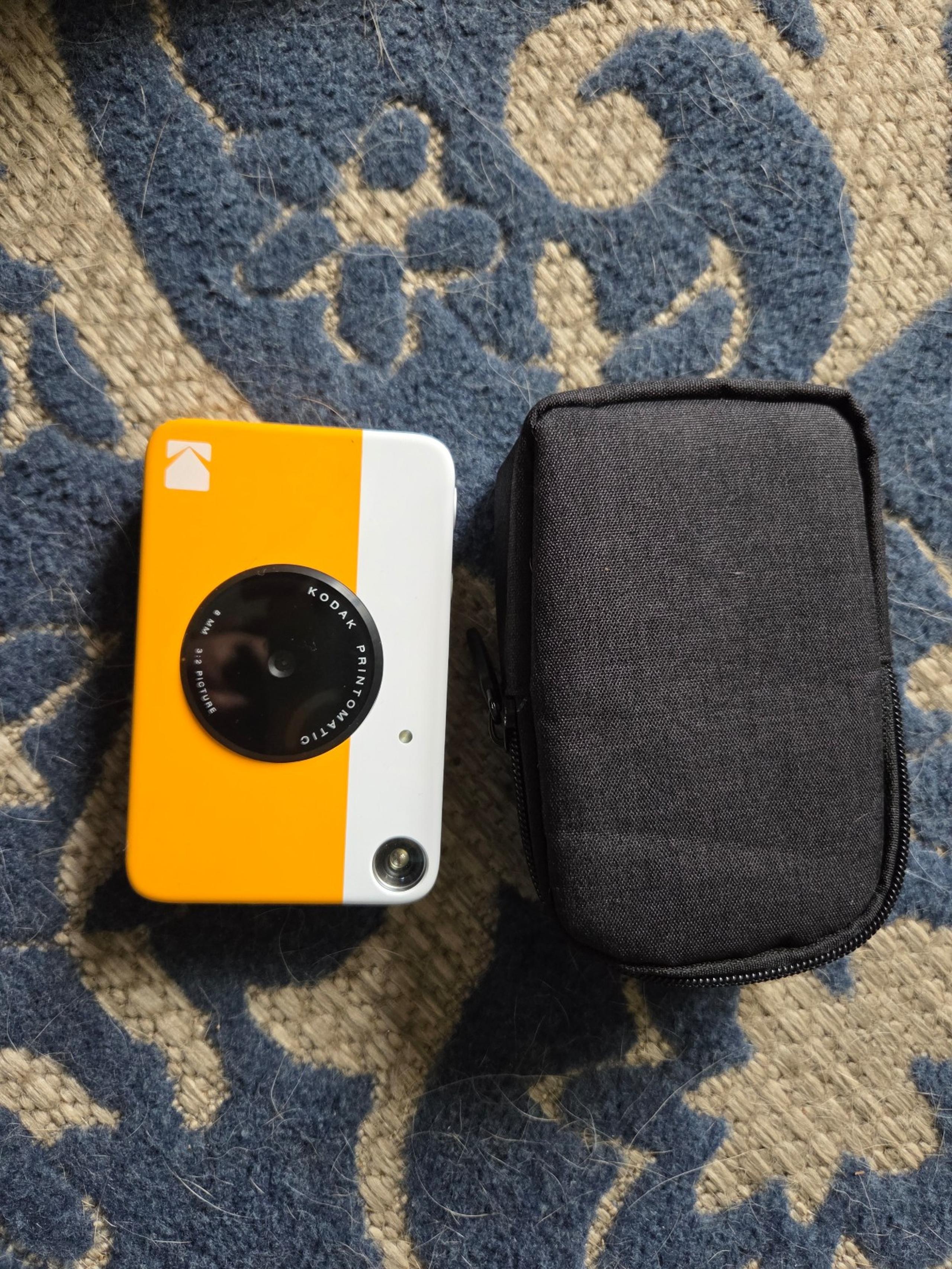 kodak printomatic camera with case and album