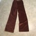 VTG 70s velveteen Bell Bottom Pants new with tag