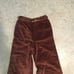 VTG 70s velveteen Bell Bottom Pants new with tag