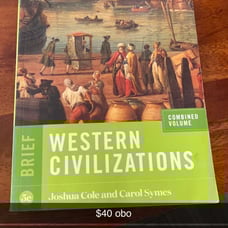Western Civilizations Textbook