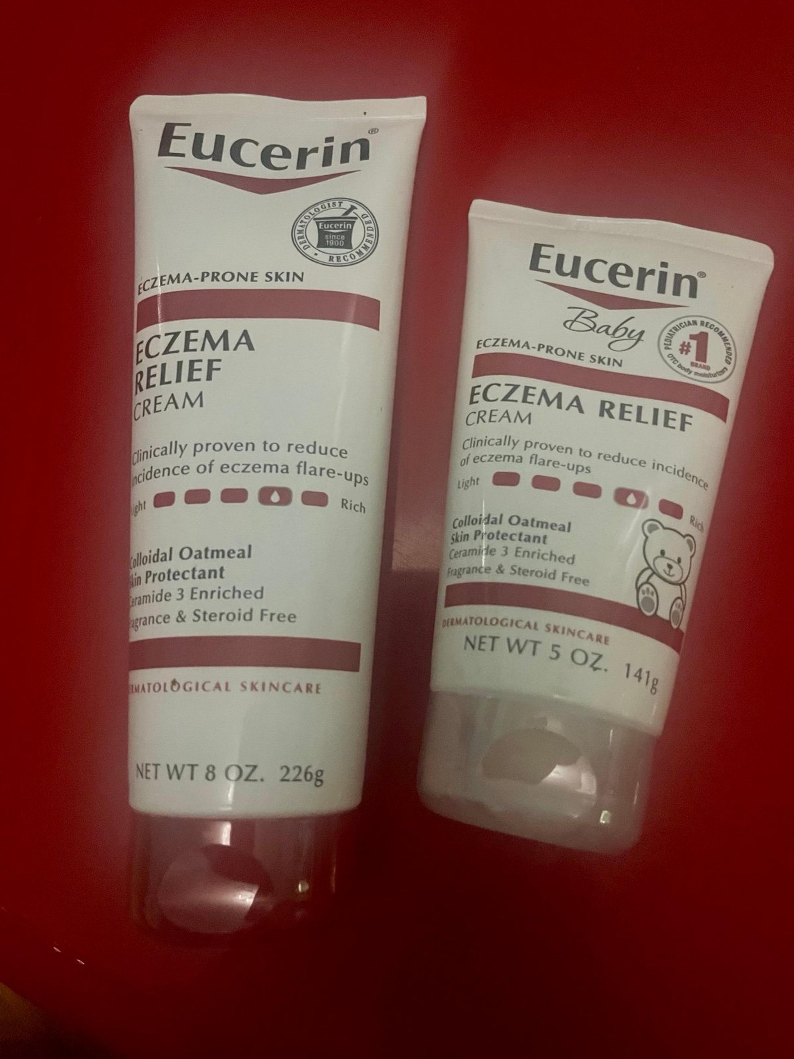 EUCERIN Ezcema Relief Cream Set Full Size