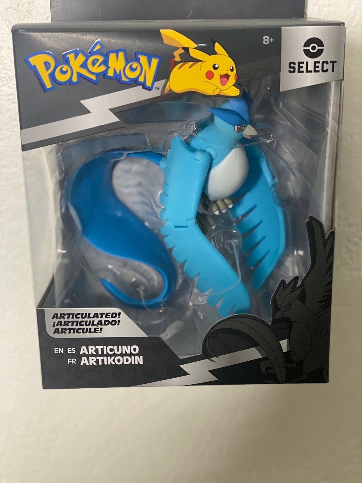 POKÉMON SELECT ARTICULATED ARTICUNO 6” SERIES 1 ACTION FIGURE..