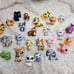 Hasbro Littlest Pet Shop 2000's 29 Assorted Pets Dogs, Cats, +++