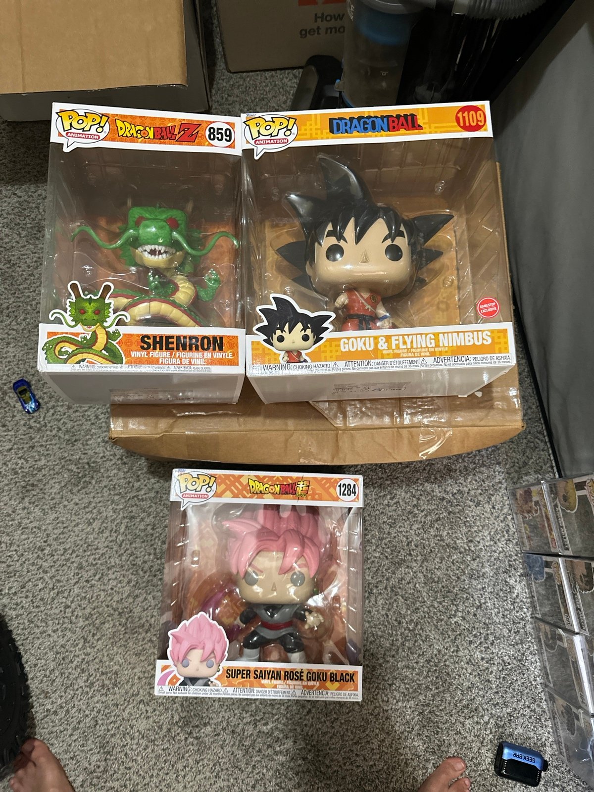 Dragon ball Z jumbo funko lot