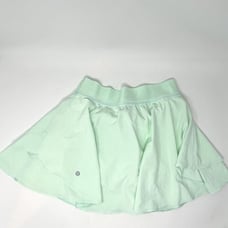 EUC Lululemon Court Rival HR Skirt Long Luxtreme Size 4 Mint Moment LW8AH4T