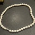 8-9 Mm White Freshwater Peal Rhodium Over Sterling Silver Necklace- new with tag