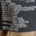 Vintage Phase Two Leather Hooded Trenchcoat Tan M