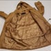 Vintage Phase Two Leather Hooded Trenchcoat Tan M