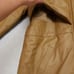 Vintage Phase Two Leather Hooded Trenchcoat Tan M