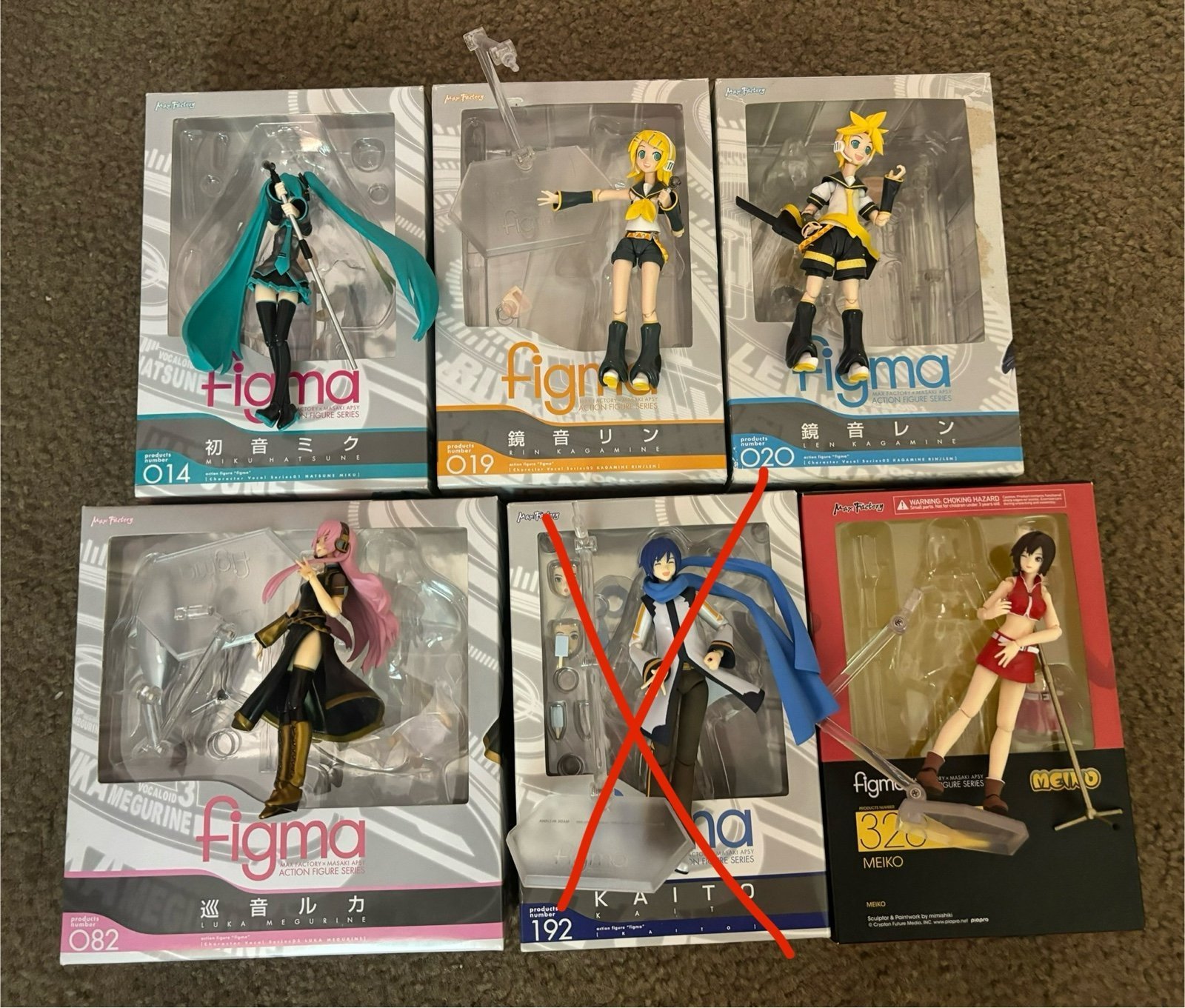 VOCALOID ANIME FIGMAS