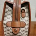 Michael Kors Coated Canvas Leather Duffle