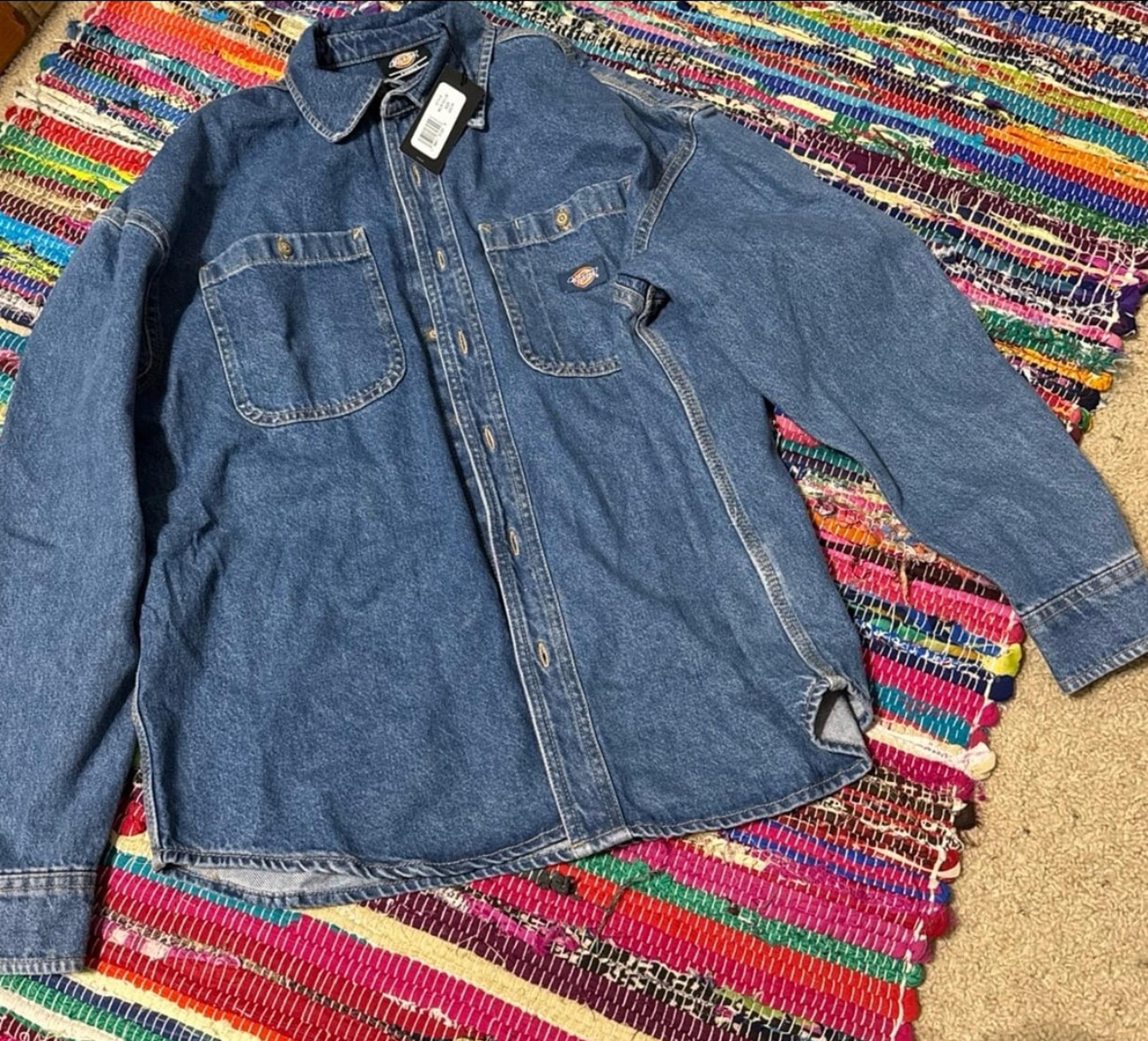 Dickies denim jacket new with tags XS
