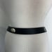 Zep Pro Men's Black Leather Auburn University Silver Belt Size 38 - Preowned