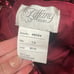 maroon formal prom dress size 12